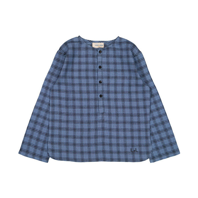 Louis Louise Blue Check Oncle Shirt
