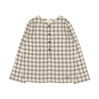 Louis Louise Cream Check Oncle Shirt