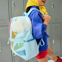State Bags Blue Rainbow Cloud Kane Backpack