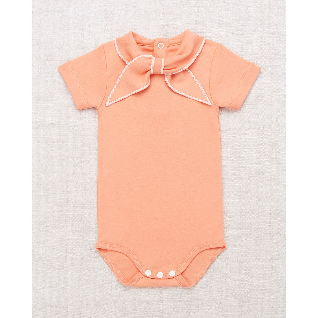 Misha and Puff Flamingo Short Sleeve Scout Onesie