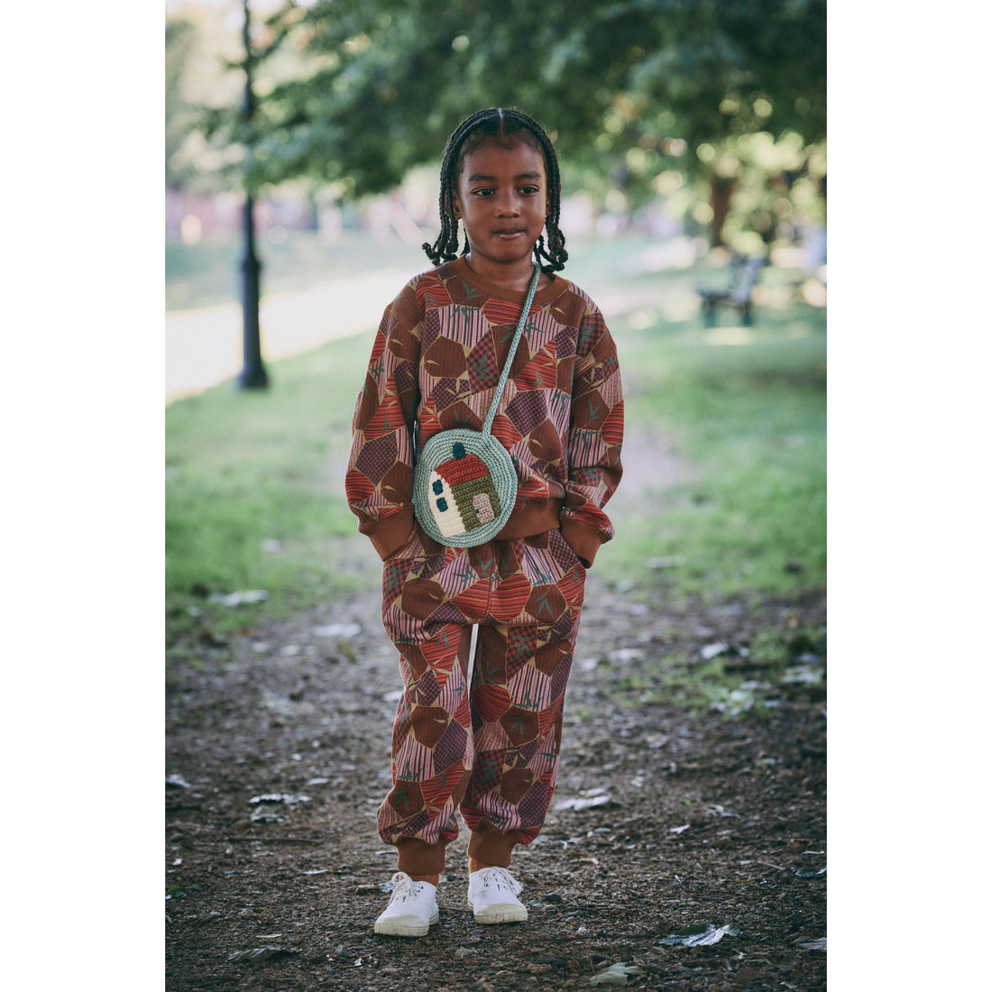 Misha and Puff Antique Rose Kyoto Court Jogger