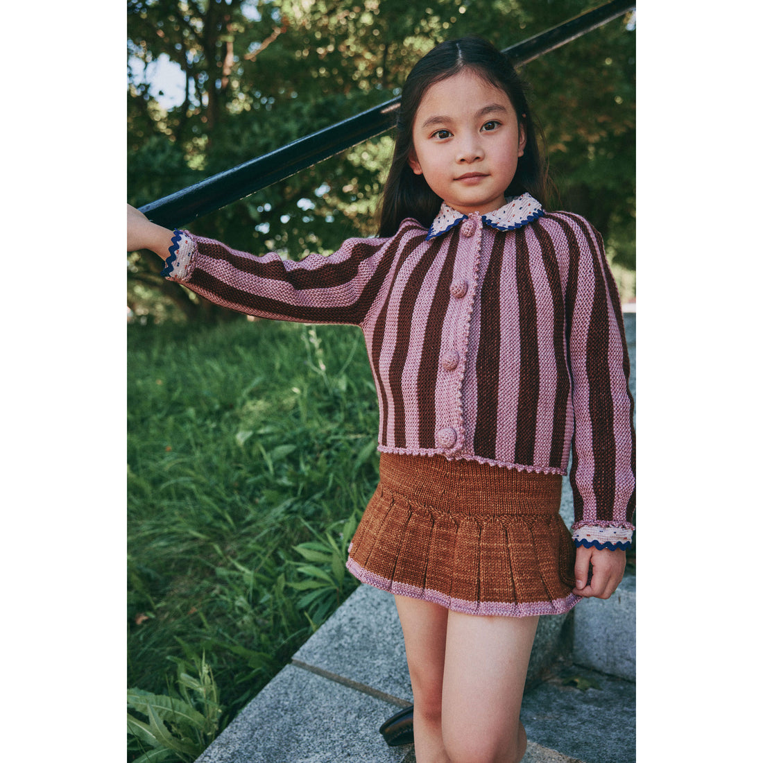 Misha and Puff Nutmeg Skating Pond Skirt