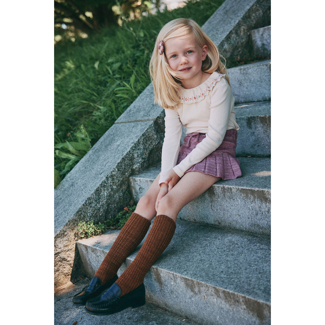 Misha and Puff String Millefleurs Paloma Top