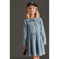 Mipounet Blue Vichy Florence Dress