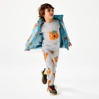 Stella McCartney Grey Squirrel Logo Disc Baby Sweatshirt