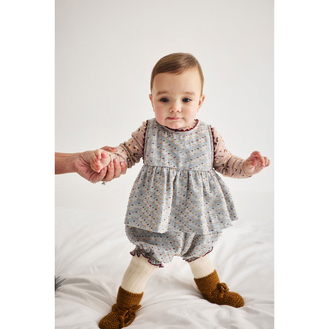 Misha and Puff Nutmeg Baby Classic Booties