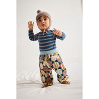 Misha and Puff Marine Blue Tessellation Baby Gymclass Jogger