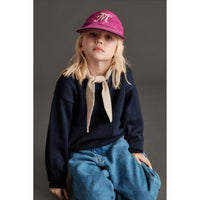 Mipounet Navy Knit Selena Sweater