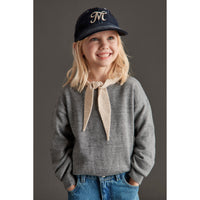 Mipounet Grey Knit Selena Sweater