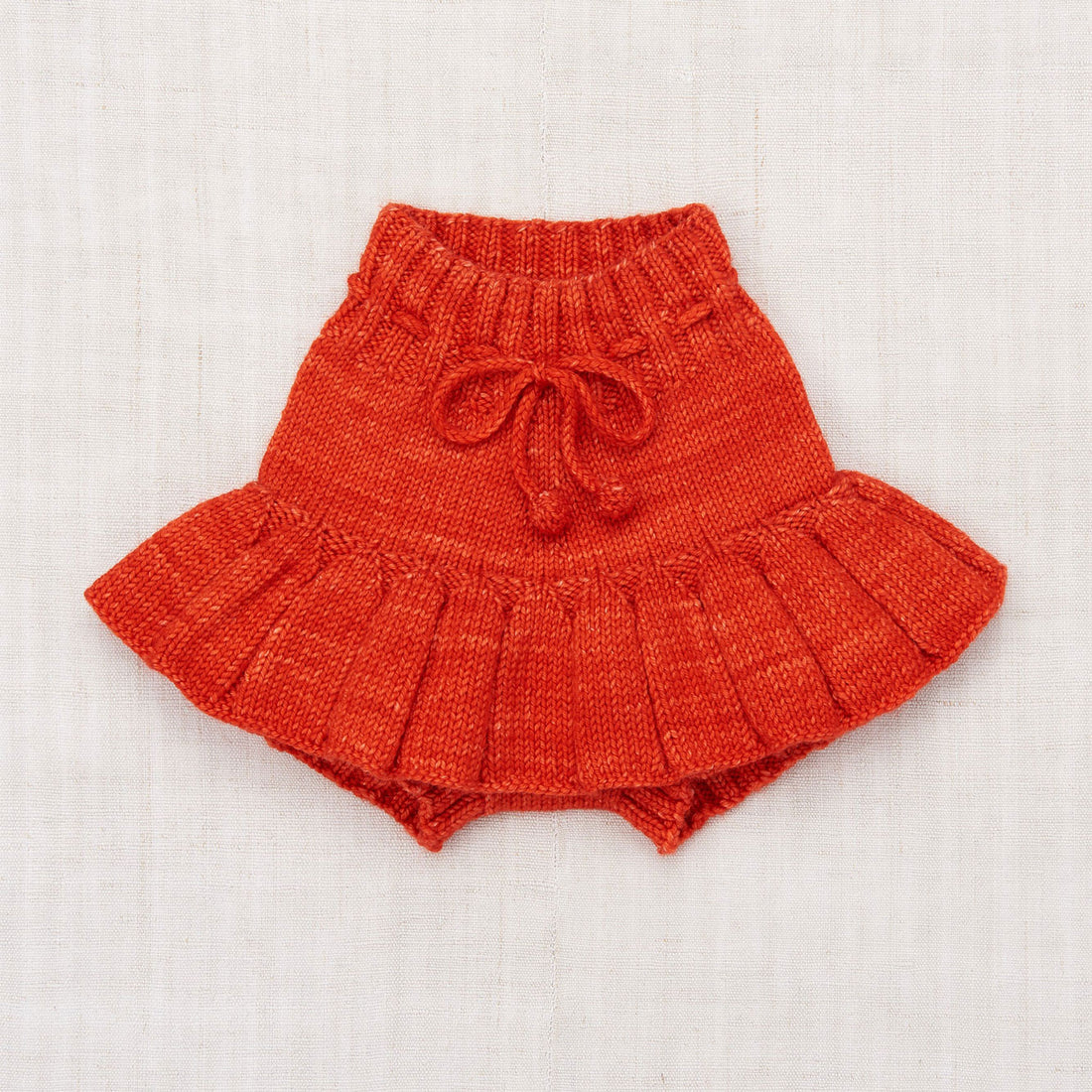 Misha and Puff Skating Pond Skirt - Red Flame