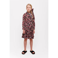 Christina Rohde Black/Pink Ditsy Floral Skirt