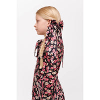 Christina Rohde Black/Pink Ditsy Floral Skirt