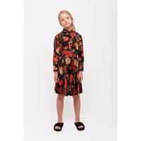 Christina Rohde Black/Red Floral Skirt