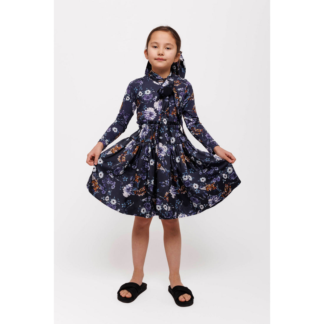 Christina Rohde Blue Floral Skirt