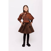Olivia Rohde Brown Padded Skirt