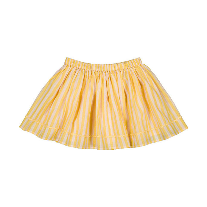 Louis Louise Yellow/Pink Big Stripe Opera Skirt