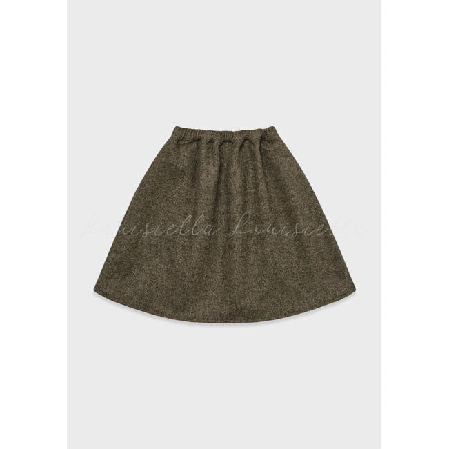 Louisiella Khaki Gray Adel Skirt