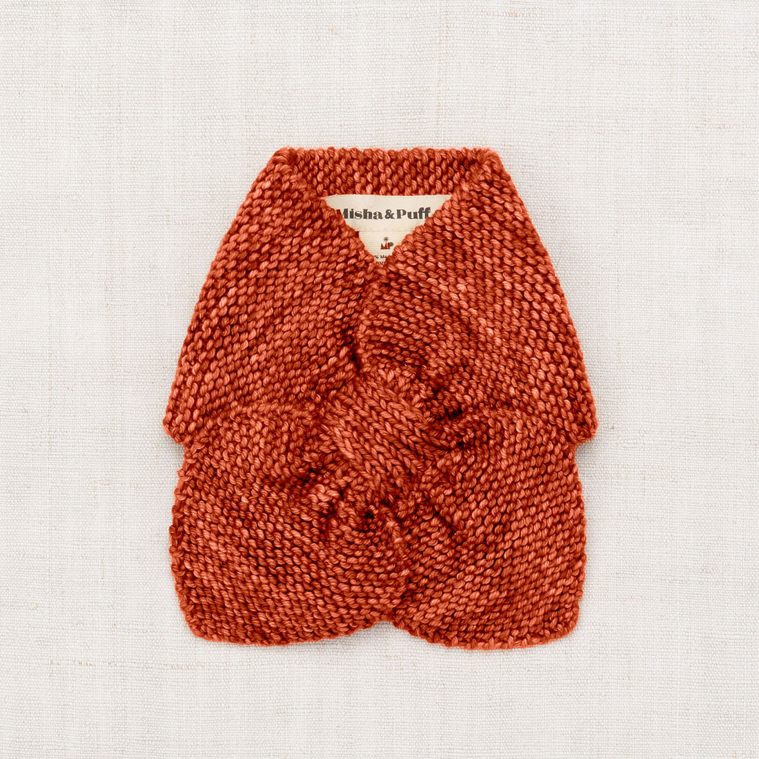 Misha and Puff Sledding Scarf - Cinnamon