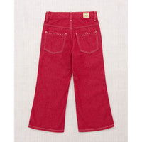 Misha and Puff  Vintage Red Denim Slim Flared Jeans