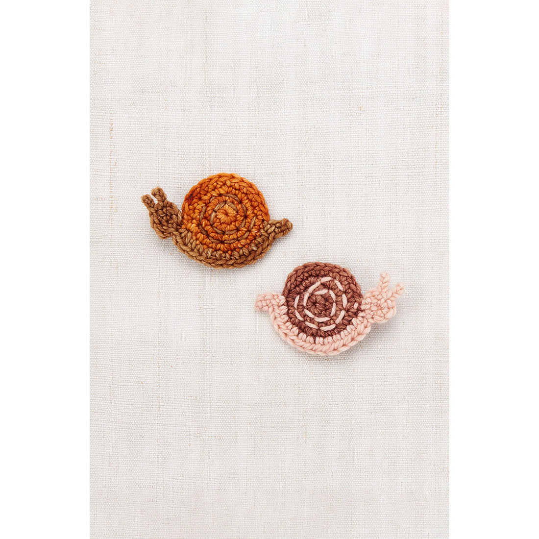 Misha and Puff Fox Snail Clip Set