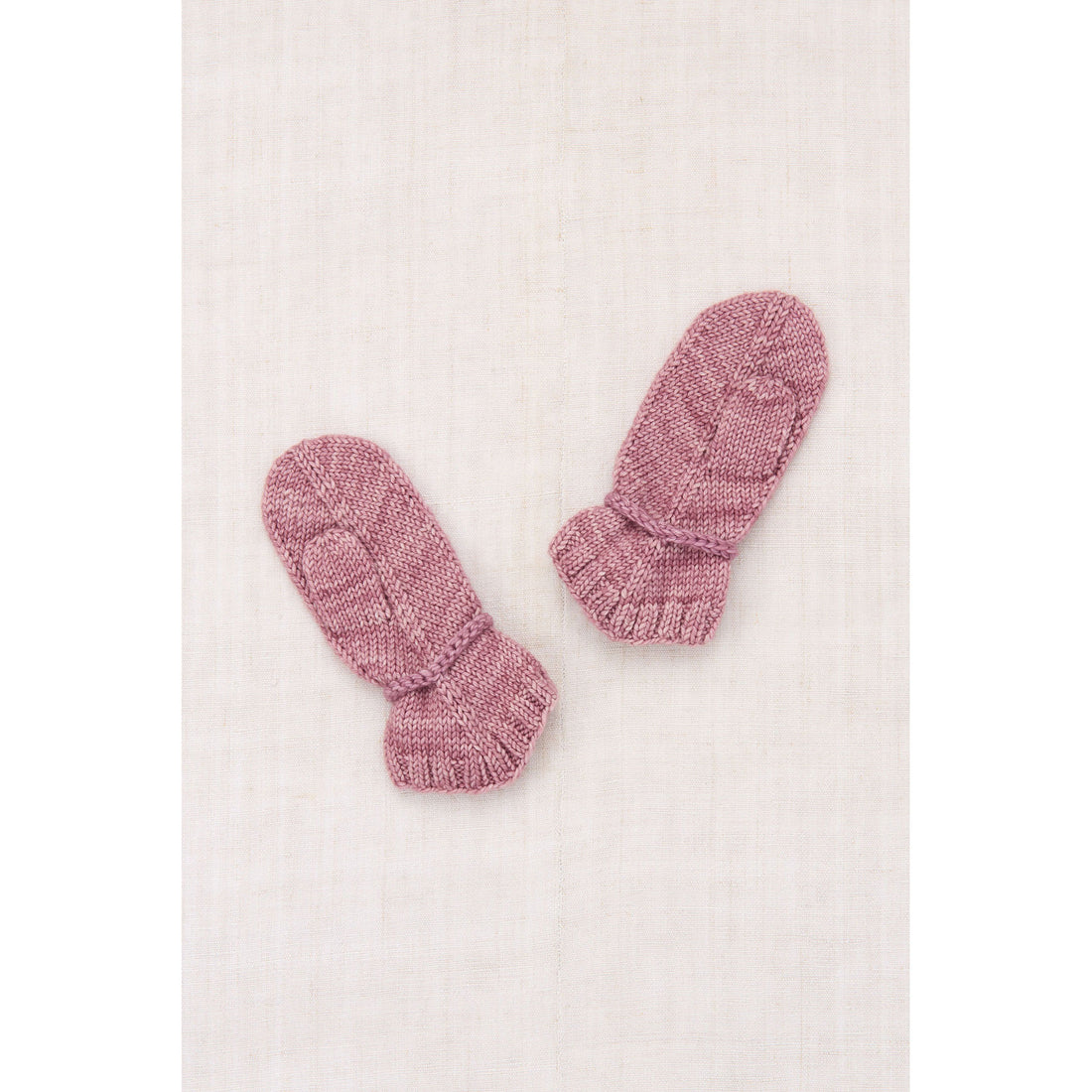 Misha and Puff Antique Rose Snowshoe Hare Mittens