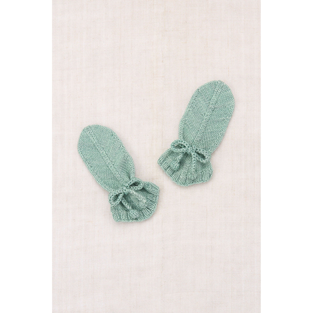 Misha and Puff Sage Snowshoe Hare Mittens