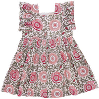 Pink Chicken Pink Lisbon Floral Elsie Dress