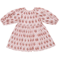 Pink Chicken Pink Flower Drop Katya Dress