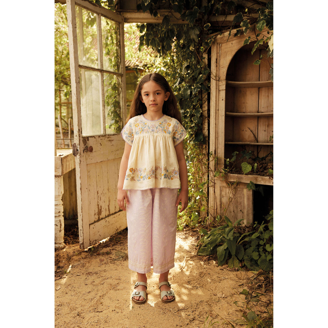 Apolina Cream Stevie Blouse