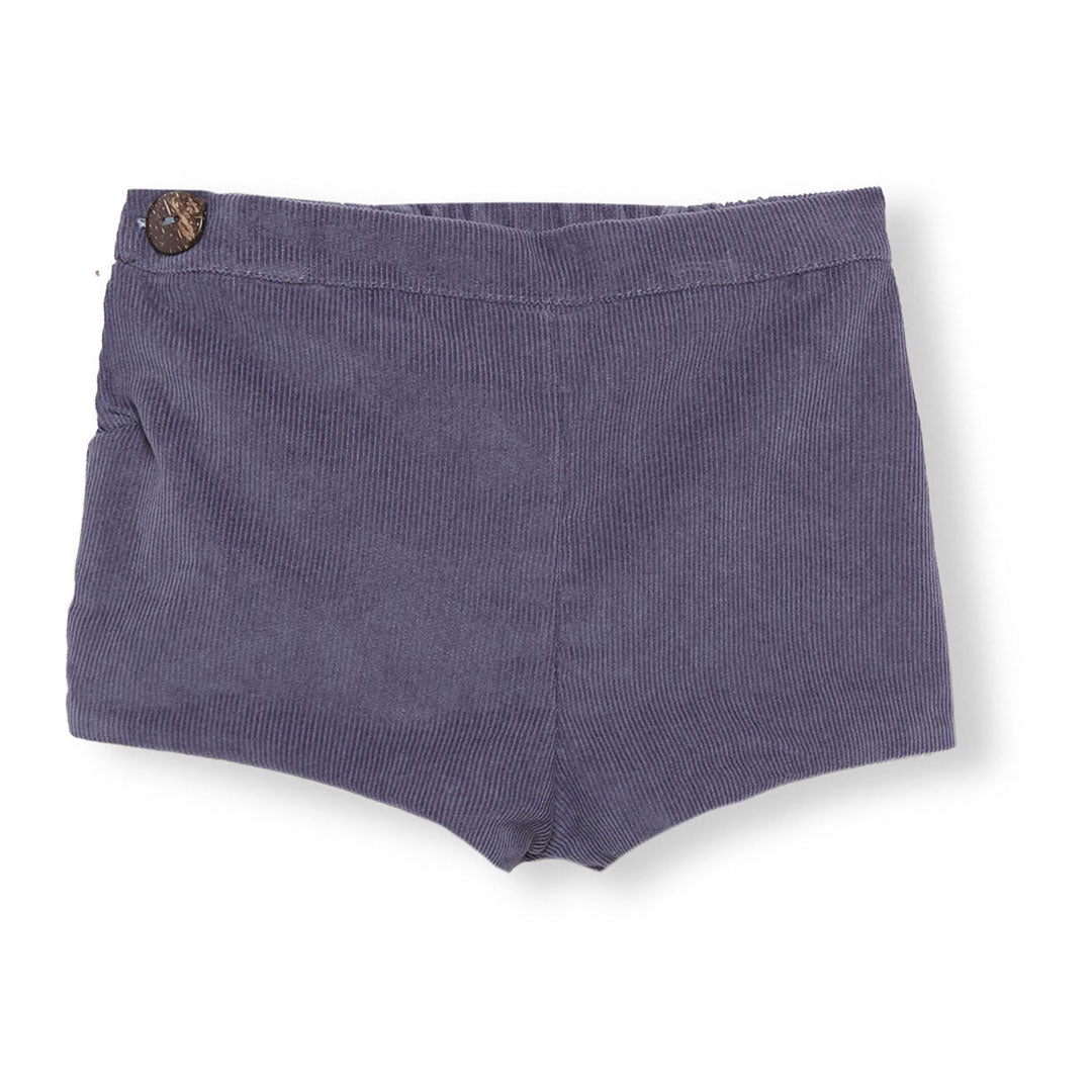 Birinit Storm Blue Corduroy Baby Shorts