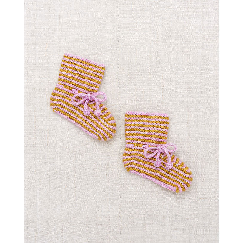 Misha and Puff  Pink Lilac  Strata Classic Booties
