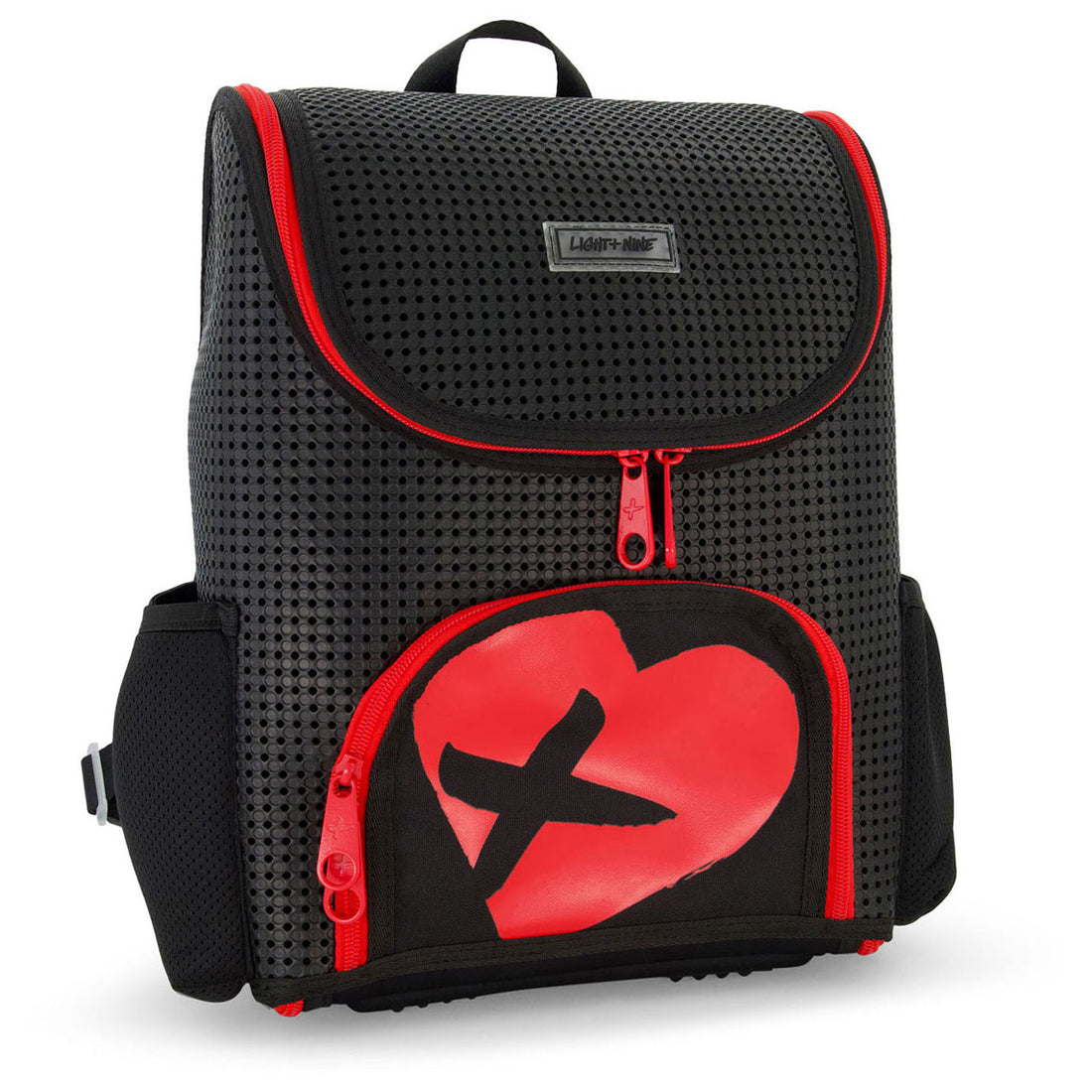 Light + Nine Student Backpack Red Heart Limited Edition