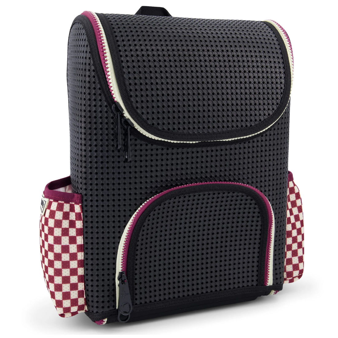 Light + Nine Student Backpack Checkered Brick