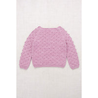 Misha and Puff Hazy Lilac Summer Popcorn Sweater