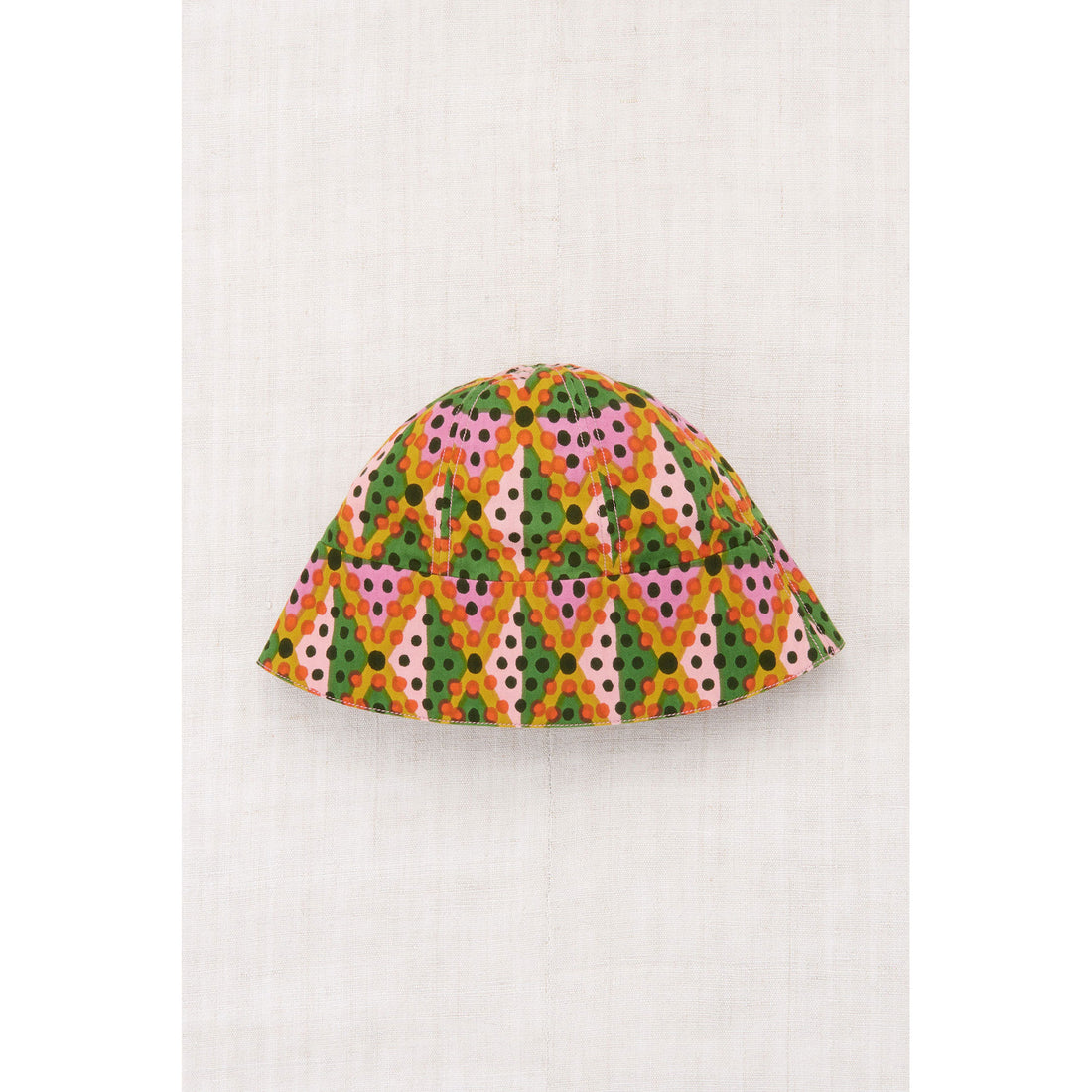 Misha and Puff Hazy Lilac Harlequin Dots Sunfish Sailor Hat