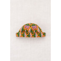 Misha and Puff Hazy Lilac Harlequin Dots Sunfish Sailor Hat
