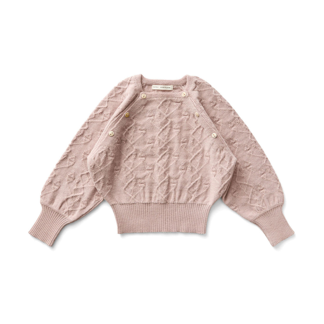 SOOR PLOOM Rose Smoke Hawk Pullover