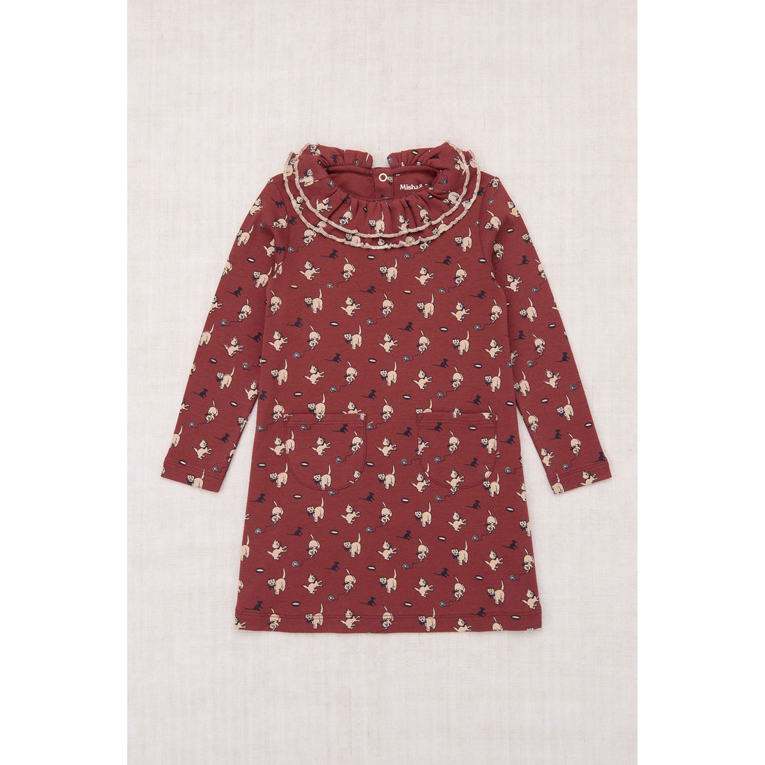 さ*ち様 Misha and Puff 4YMadder Root Cat & Misha and Puff Madder Root Cat & Mouse Dress – Ladida