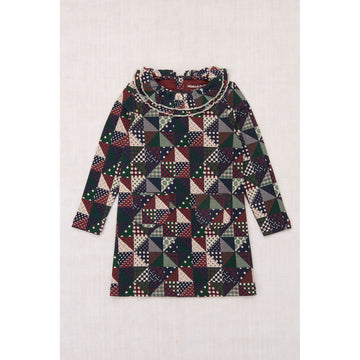   Madder Root Patchwork Sweetheart Dress