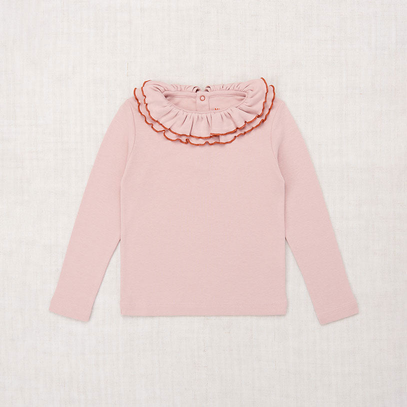 Misha and Puff Sweetheart Top - Pale Mauve