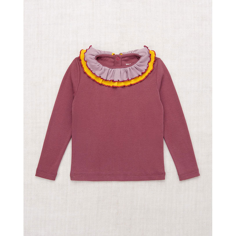 Misha and Puff Plum Sweetheart Top