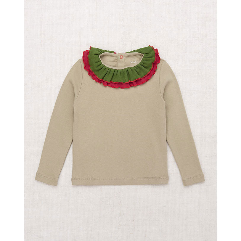 Misha and Puff Seal Gray Sweetheart Top