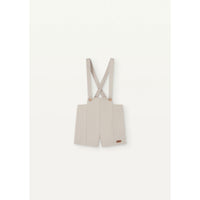 Popelin Sand Panelled Dungarees