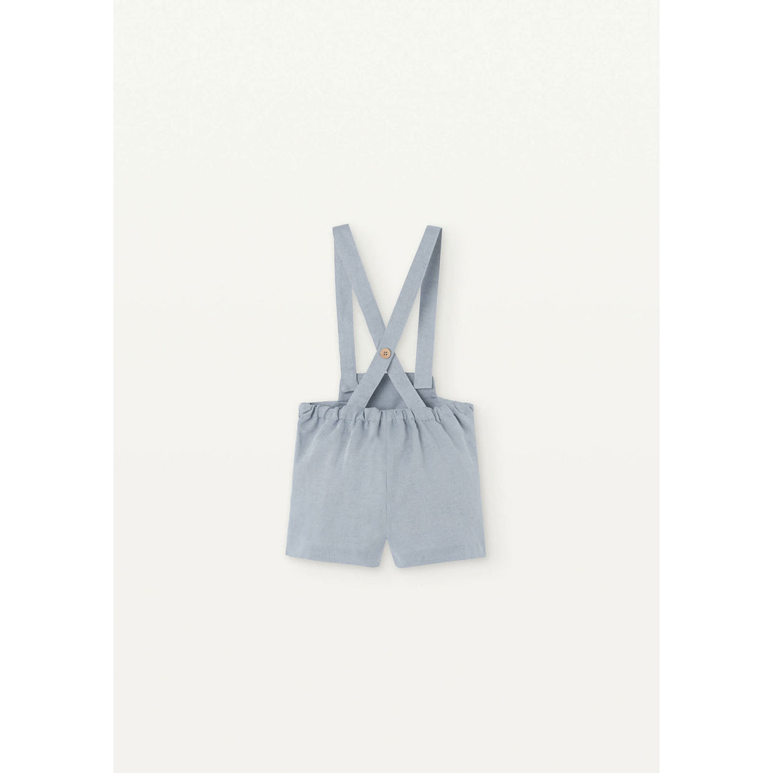 Popelin Blue Panelled Dungarees