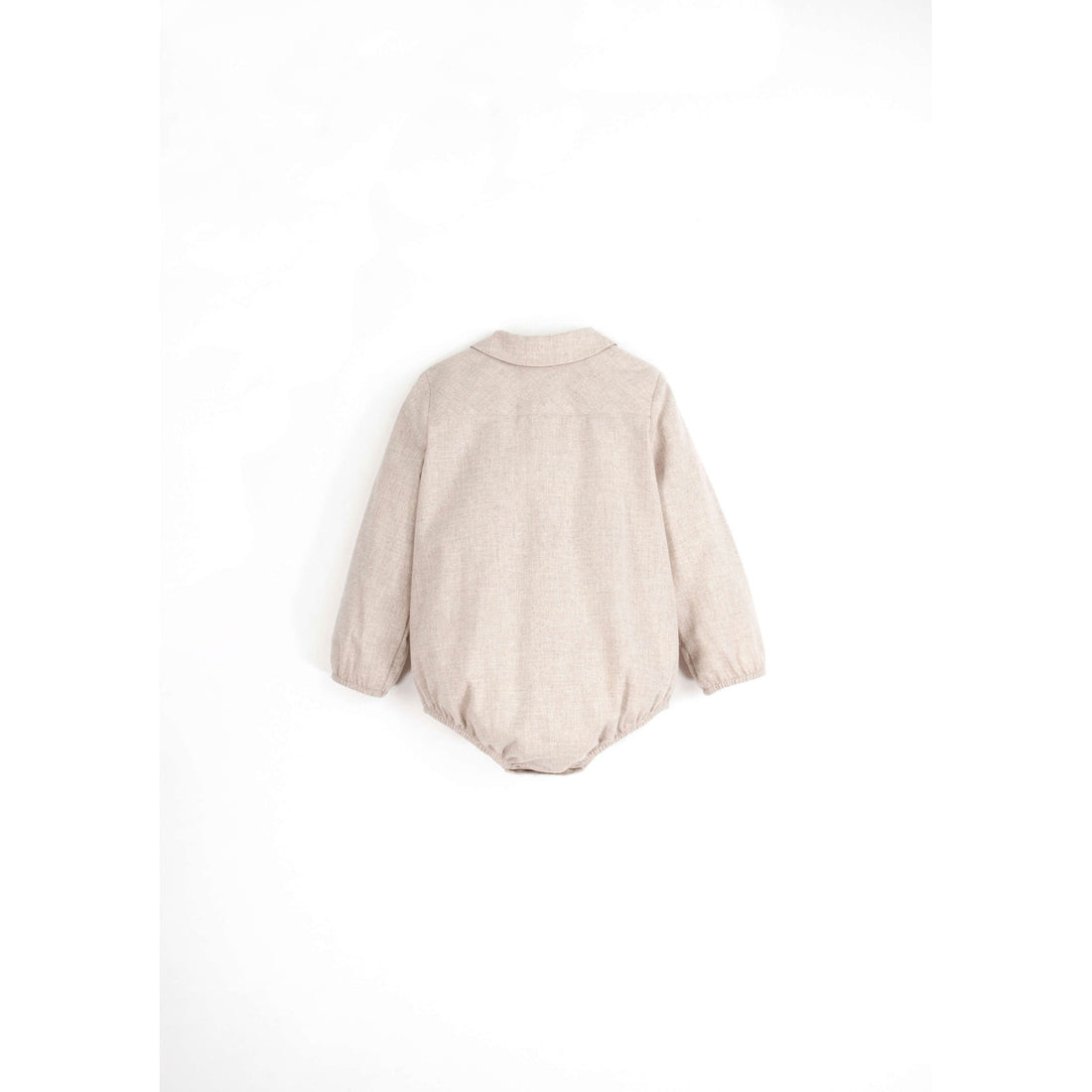 Popelin Sand Shirt Romper