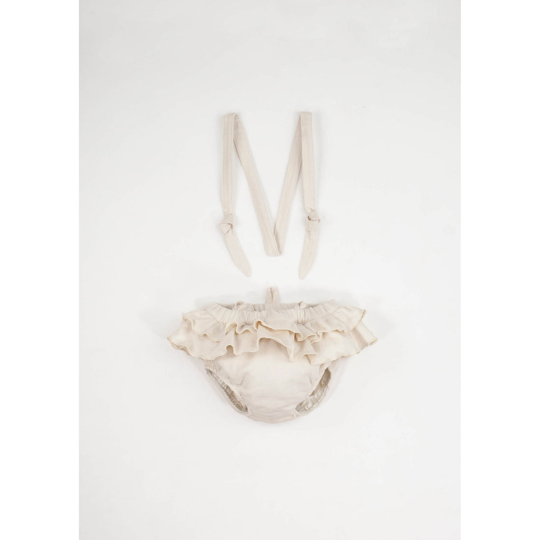 Popelin Off  White Double Frill Romper