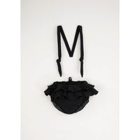 Popelin Black Double Frill Romper