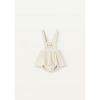 Popelin Off White Skirt Playsuit