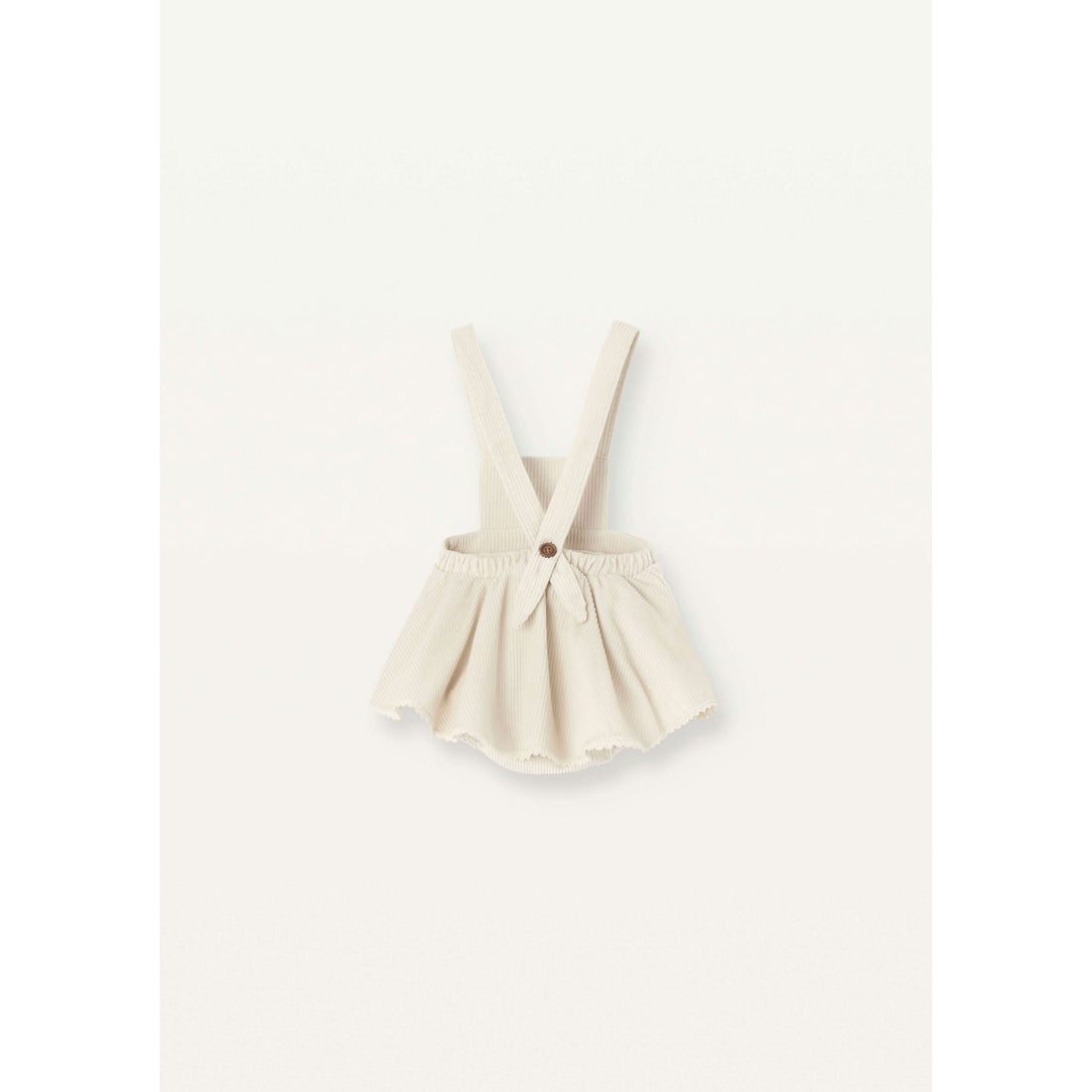 Popelin Off White Skirt Playsuit