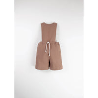 popelin / 25AW Brown dungarees サイズ2-3y Mod.7.4 Brown micro